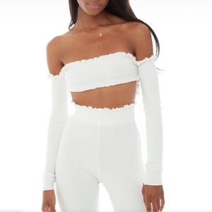 Authentic ARE YOU AM I robbed “TIIU” bandeau top